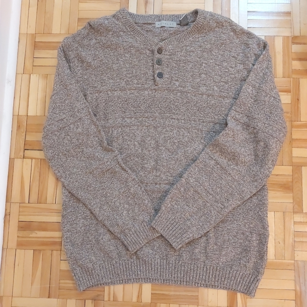 Retreat cotton blend men's sweater size XL